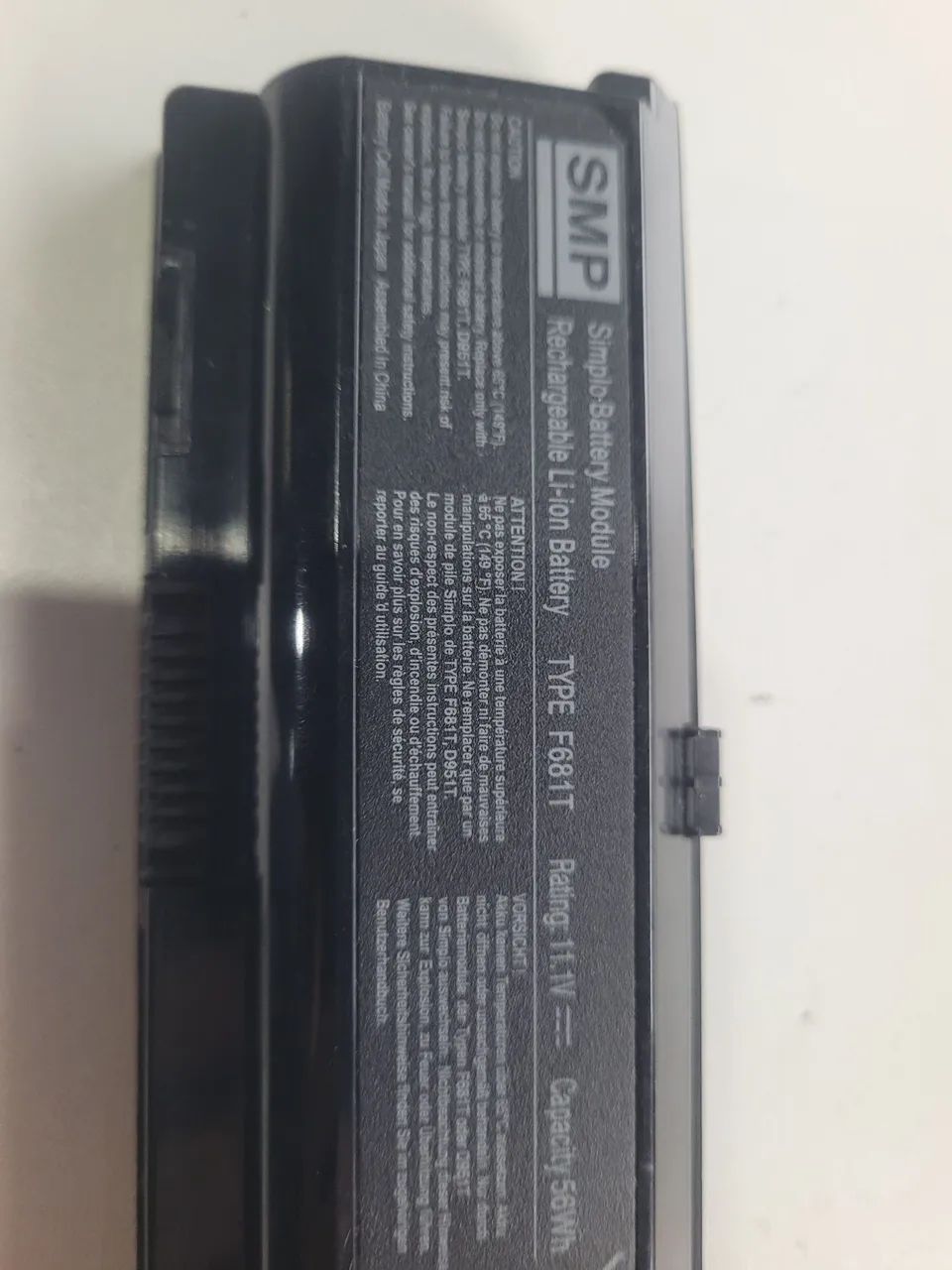 Bateria notebook Alienware M15x 11.1v 55wh f681t - Foto 2
