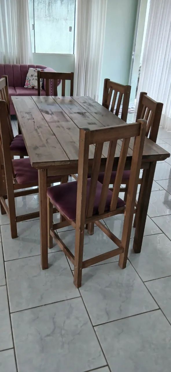 Mesa com 8 cadeiras - Foto 4