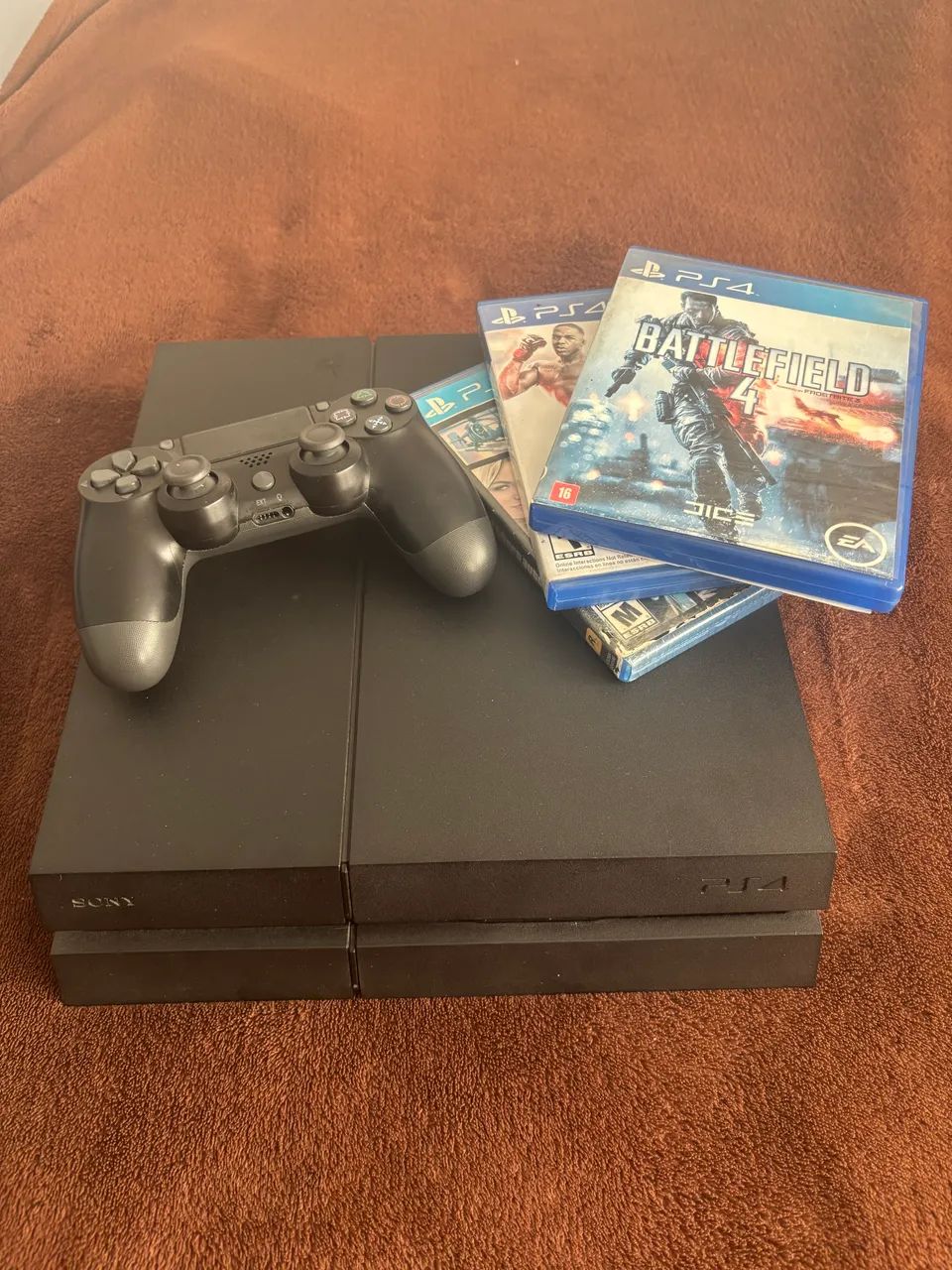 Ps4 500gb + Jogos