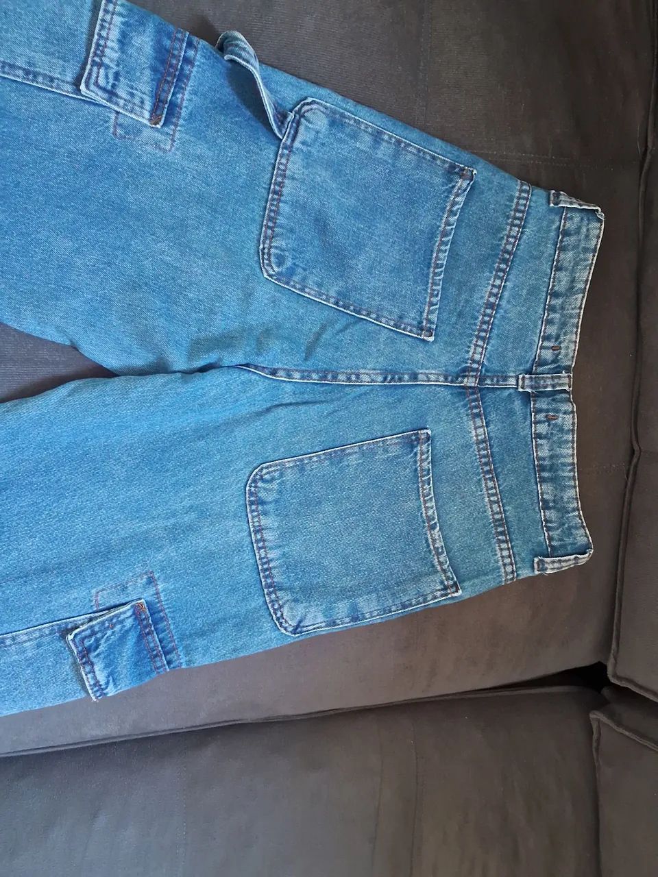 Calça Jeans Cargo - Foto 2