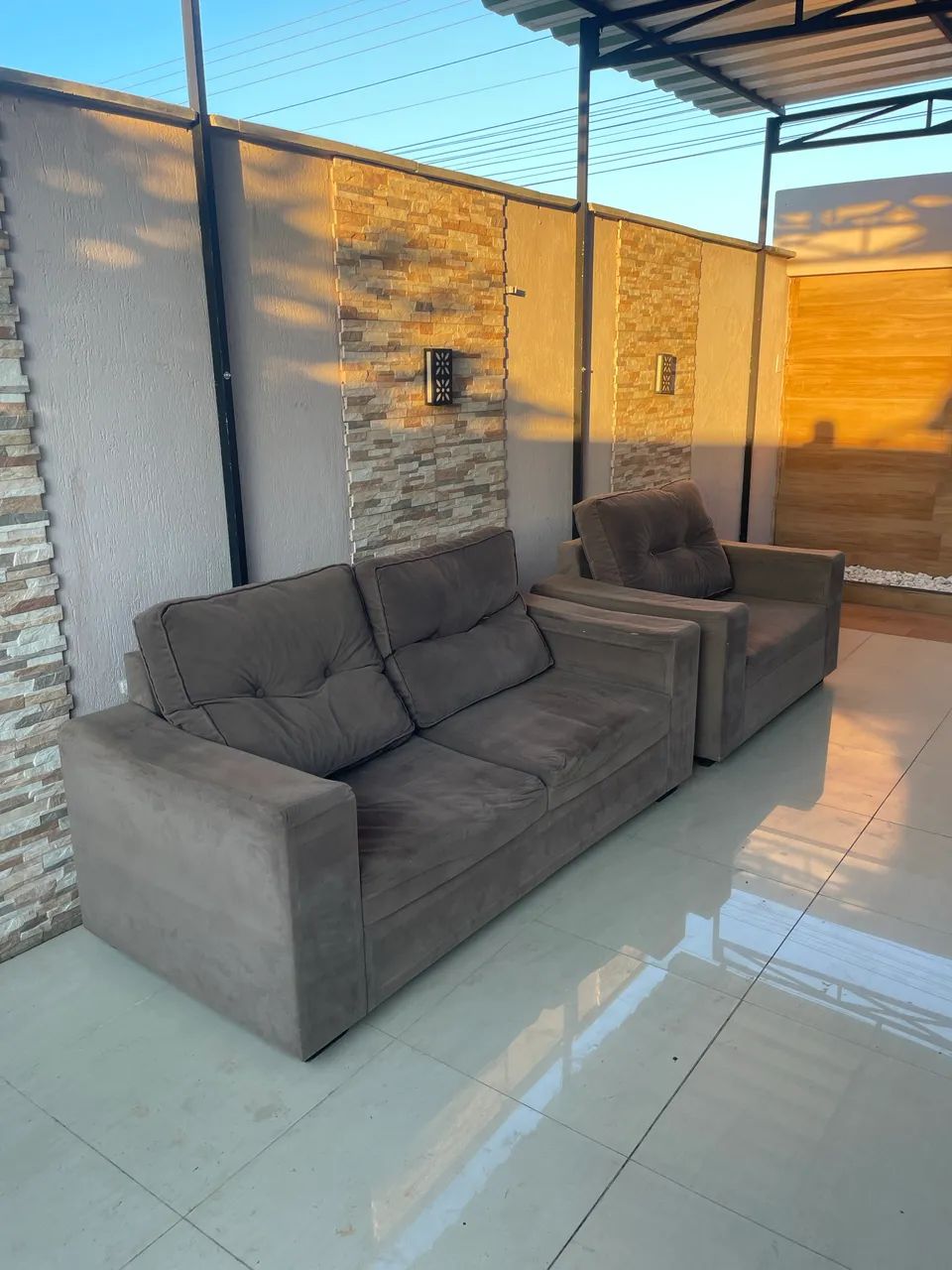 Conjunto de Sofá 2 e 3 lugares  - Foto 2