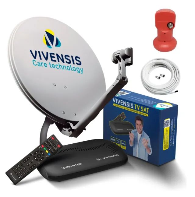 kit antena parabólica rural sitio e chácara 