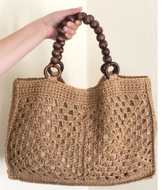 Bolsas de crochê 