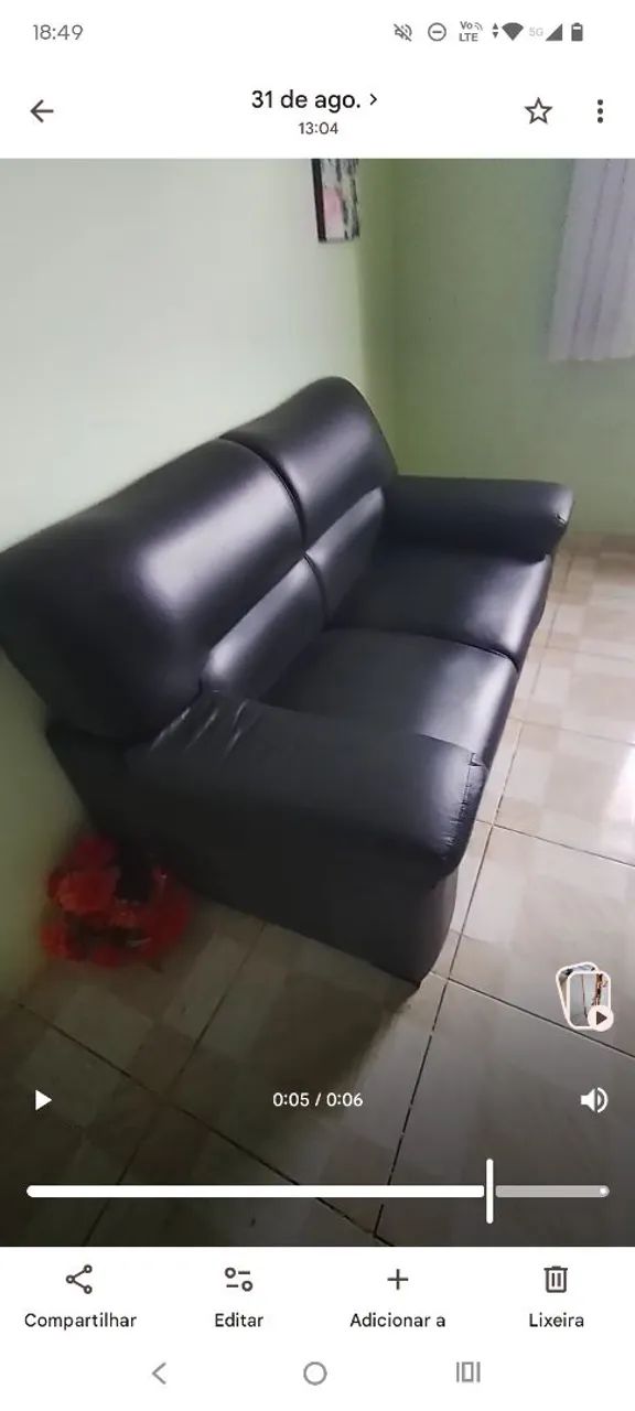 Sofá mesa rack de parede MUITO BOM ESTADO