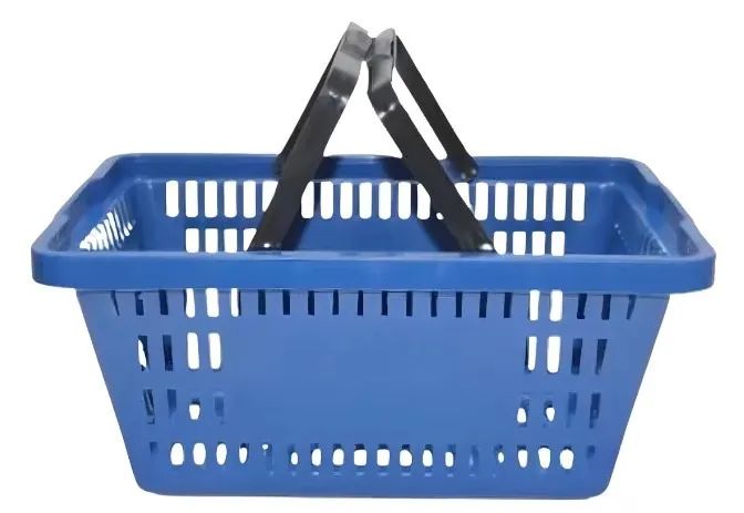 Cesta Plástica de supermercado Keiko Cm13G 13 Litros Azul