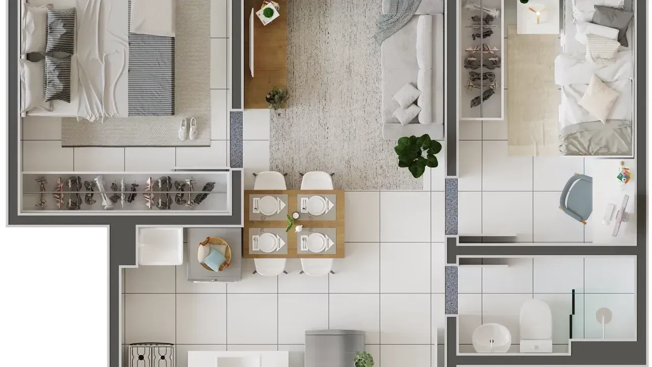 PLANTA 35m²