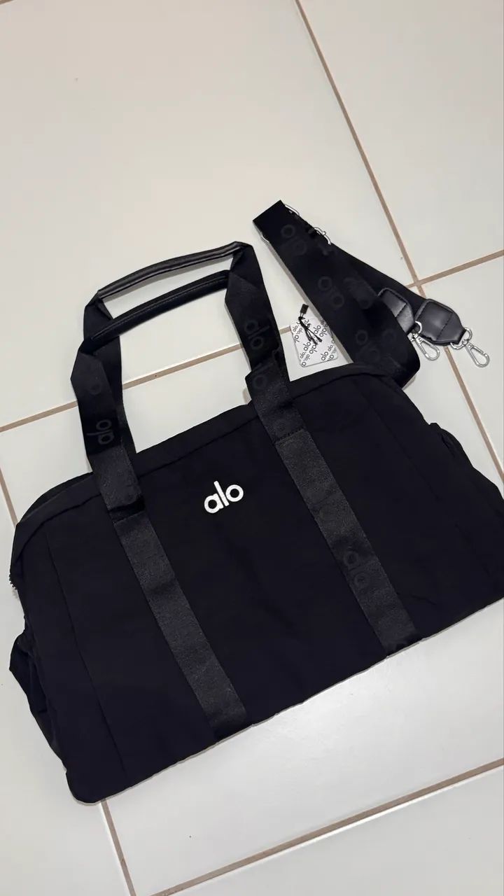Bolsa Alo yoga preta  - Foto 6