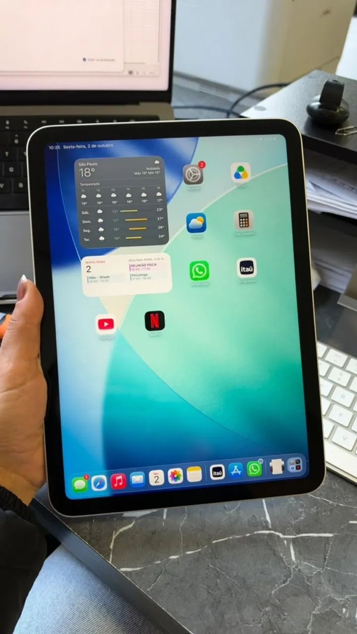 iPad A16 128gb Silver novo  - Foto 2