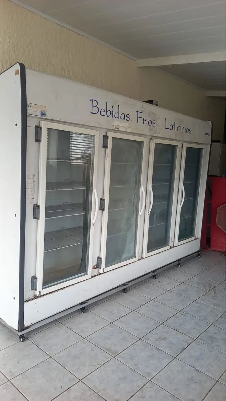 Freezer gelopar 4 portas 
