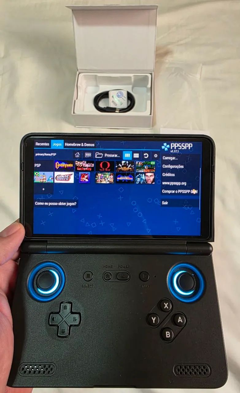 Retroid Pocket Flip 2 8gb ram 128gb armazenamento interno Só Pegar
