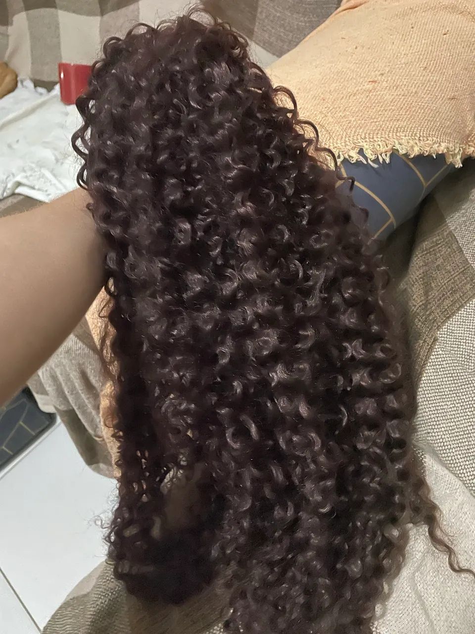 rabo de cavalo cabelo humano 