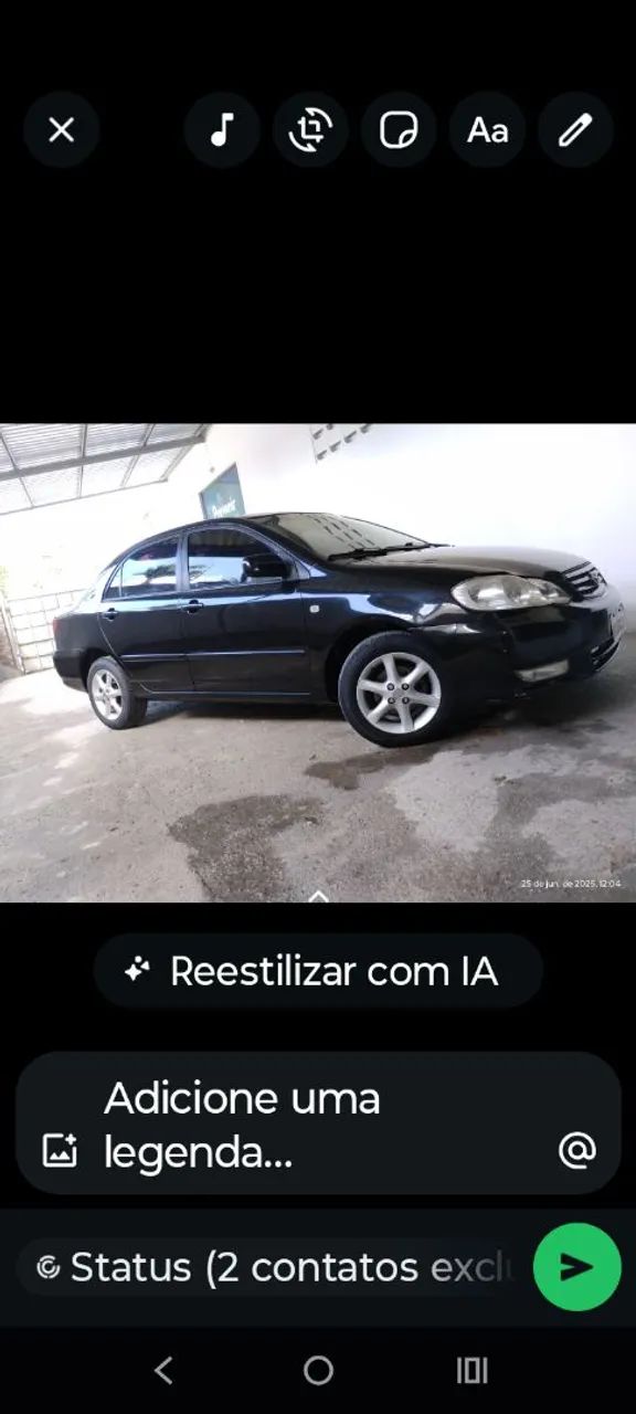 Toyota Corolla XEI 1.8/1.8 Flex 16V Mec. 2003