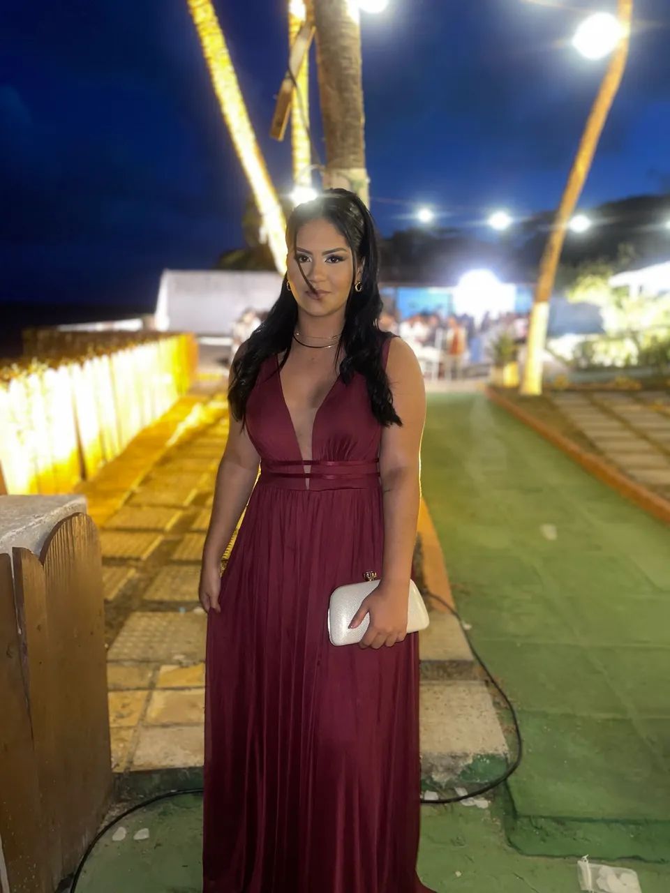 Vestido marsala social  - Foto 2