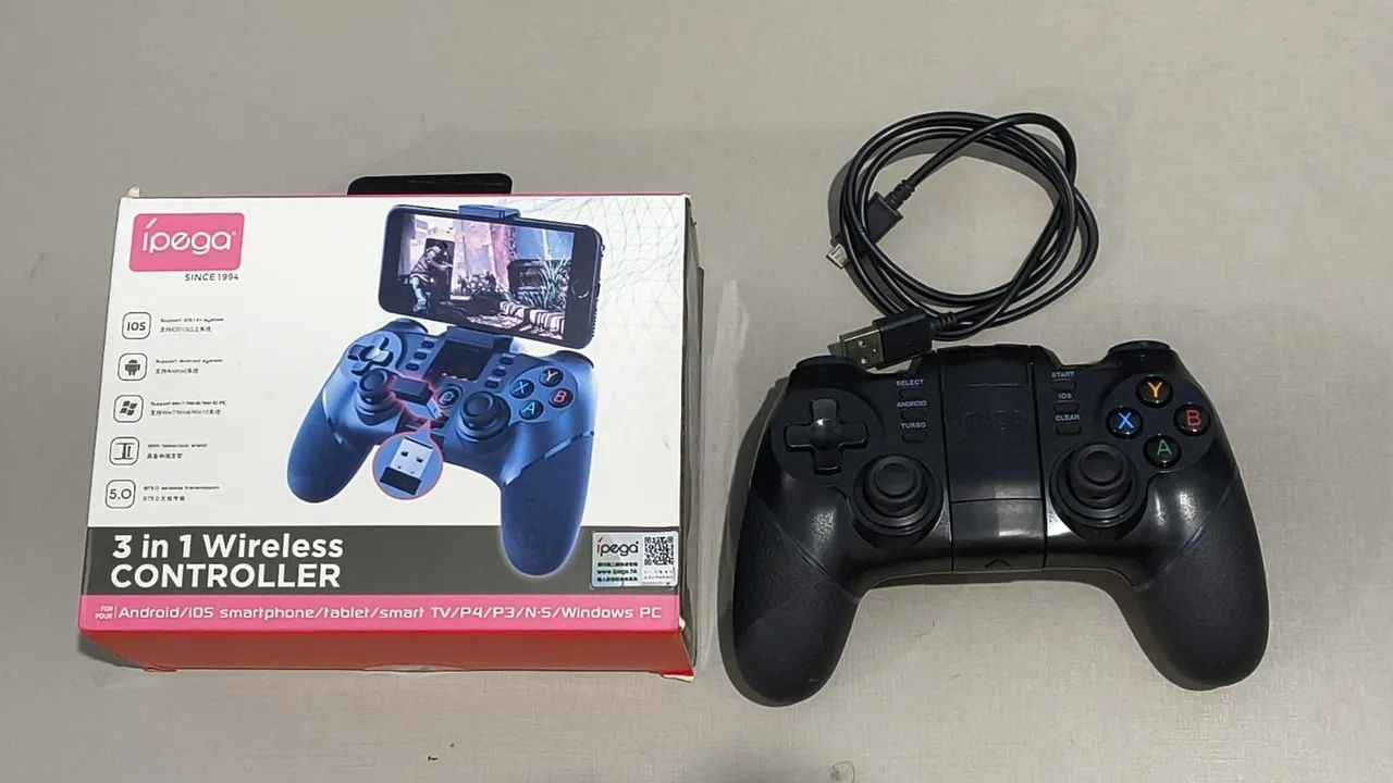 Controle iPega, para: iOS, Android, Tablet, Smartv, PS3, PS4, NS, Windows PC - Foto 3