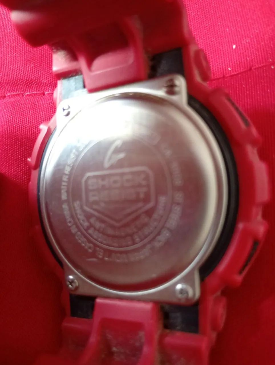 Relógio Casio G-SHOCK vermelho  - Foto 3