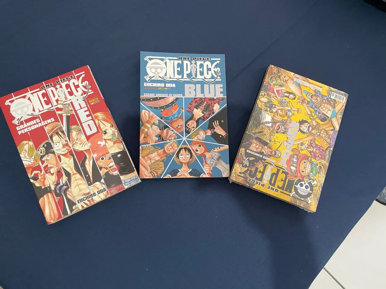Mangá One Piece Red, Blue e Yellow (LACRADO) - Livros e revistas