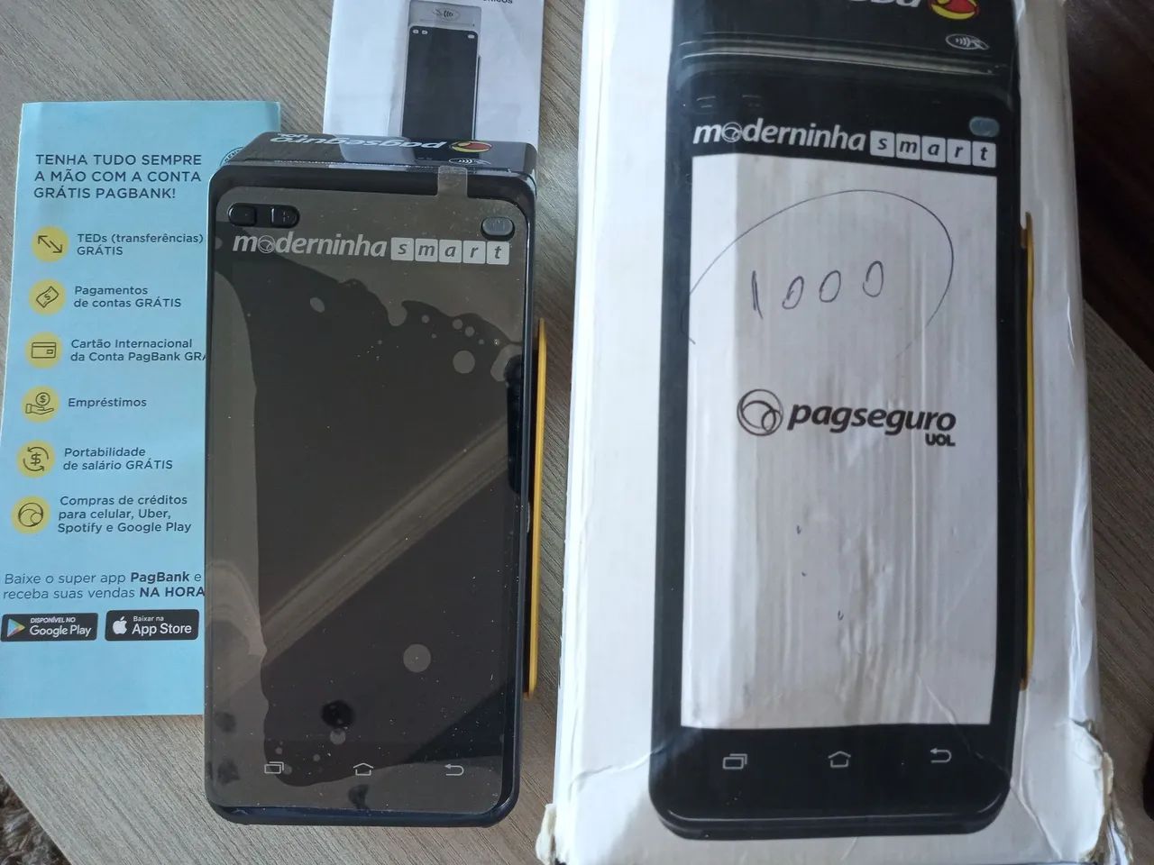 Máquininha Cartão Smart Pág Seguro 