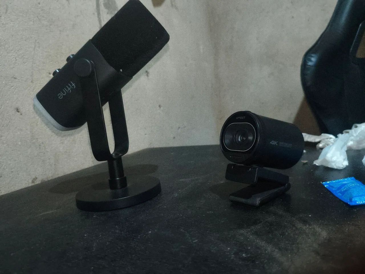 Microfone e web cam  - Foto 3