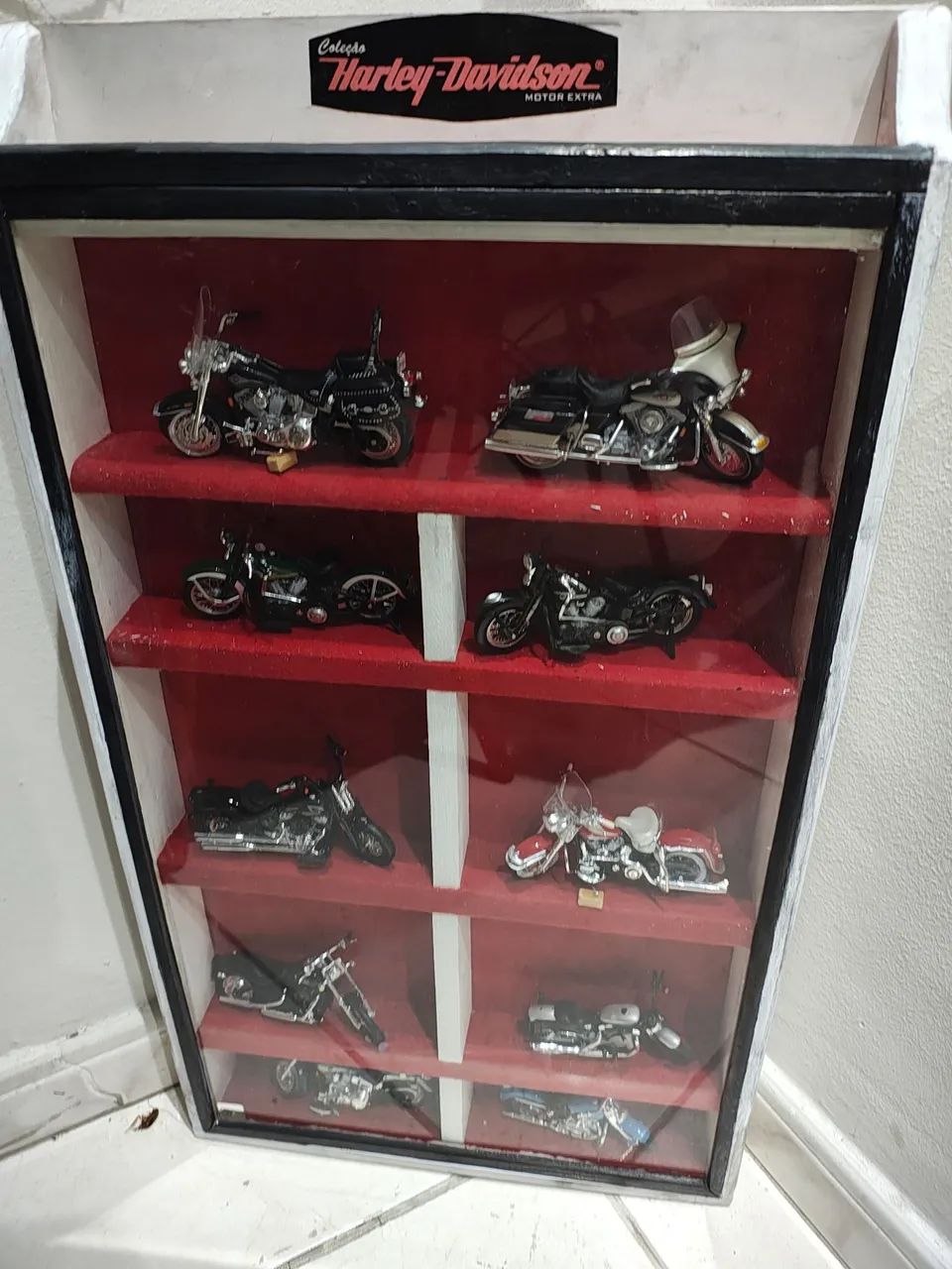 Colecionavel Harley davidson miniatura 