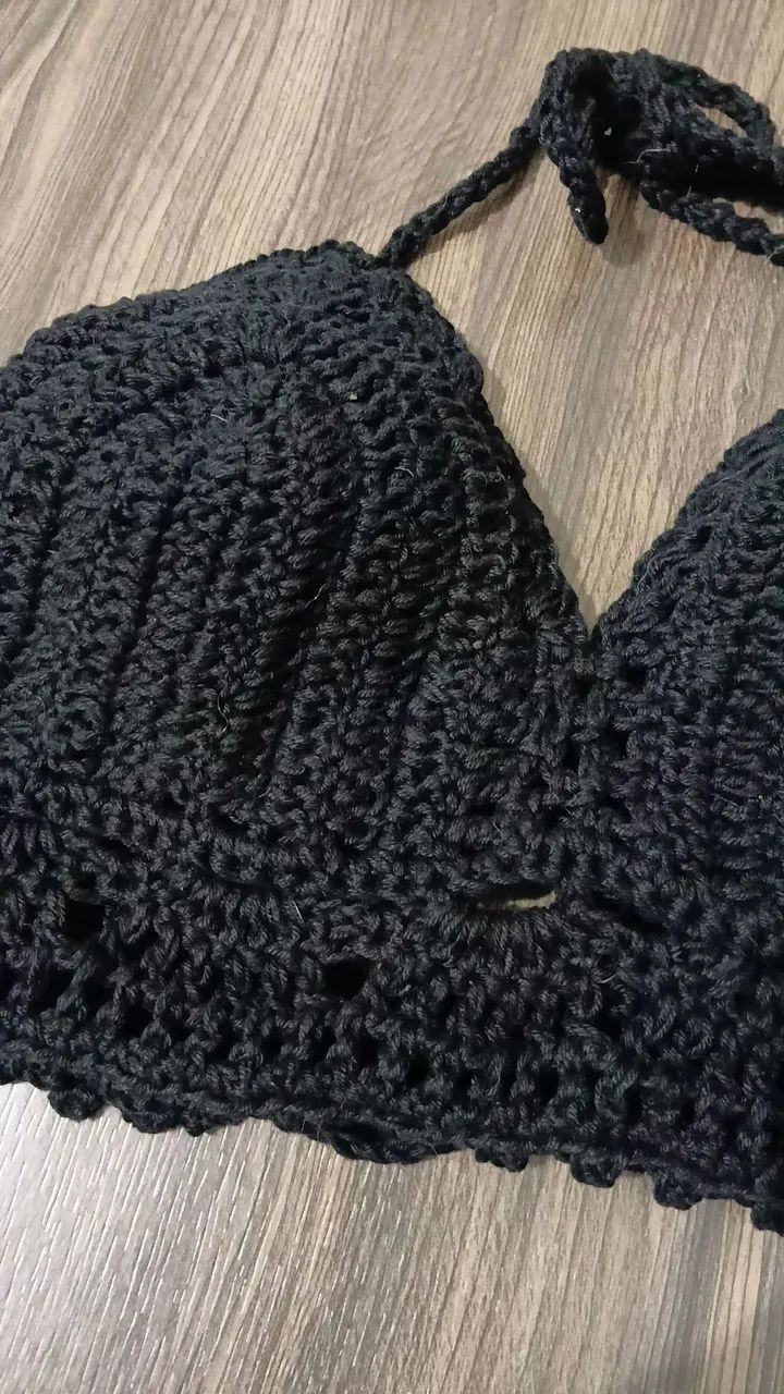 Cropped em crochê  - Foto 3