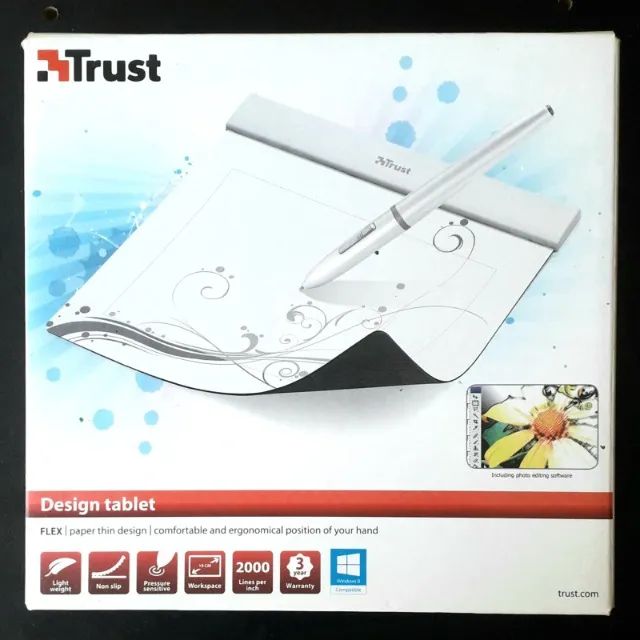 Mesa digitalizadora Trust Flex Design Tablet 