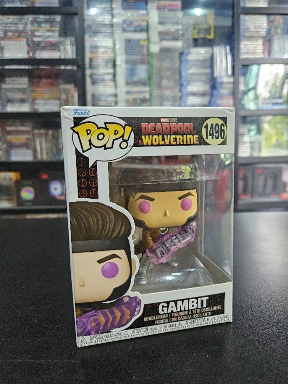 FUNKO POP Gambit Deadpool & Wolverine #1496 Original - Foto 2