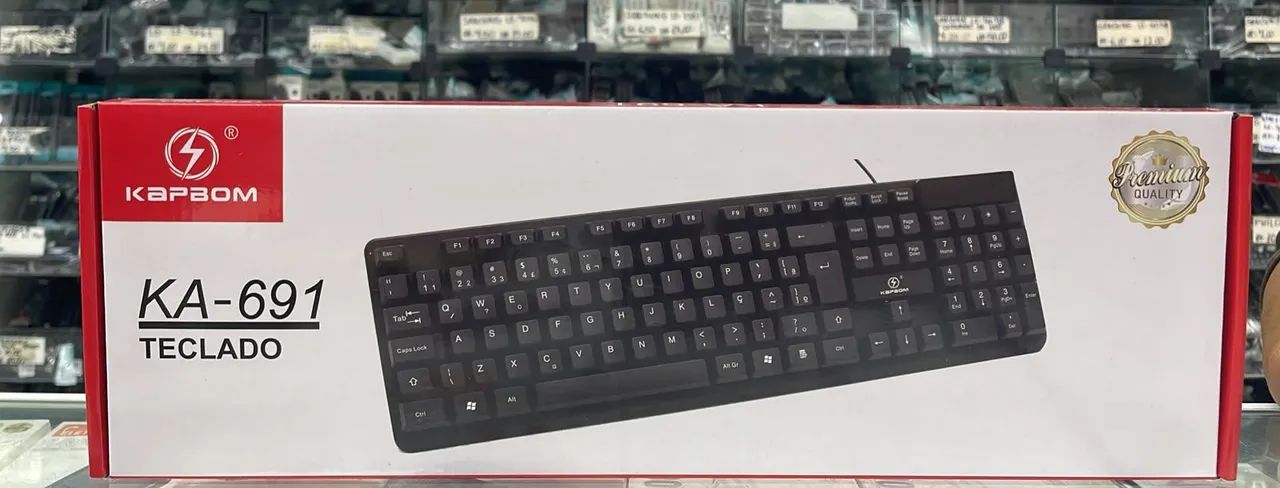 Kit teclado e mouse com ou sem fio - Foto 3