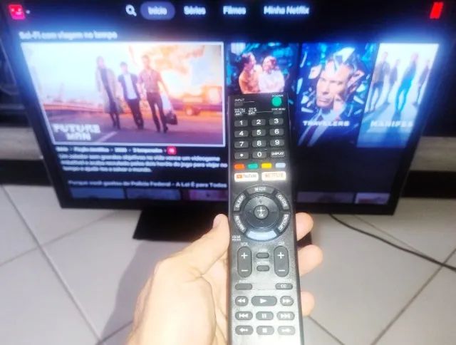 TV Sony com aspecto de Loja
