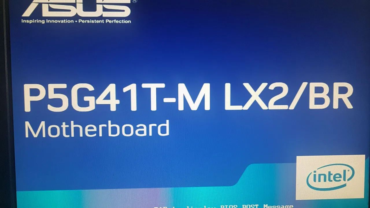 Kit Placa Mãe Asus P5G41T-M LX2/BR