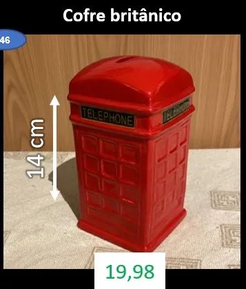 Cofre estilo inglês 