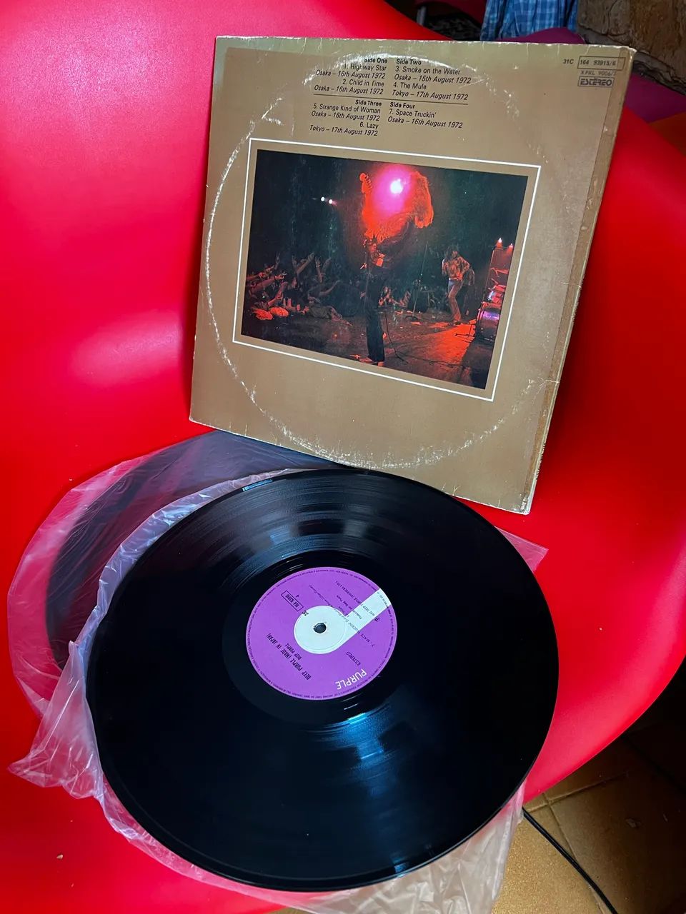 Vinil disco lp deep purple made in japan - Foto 4