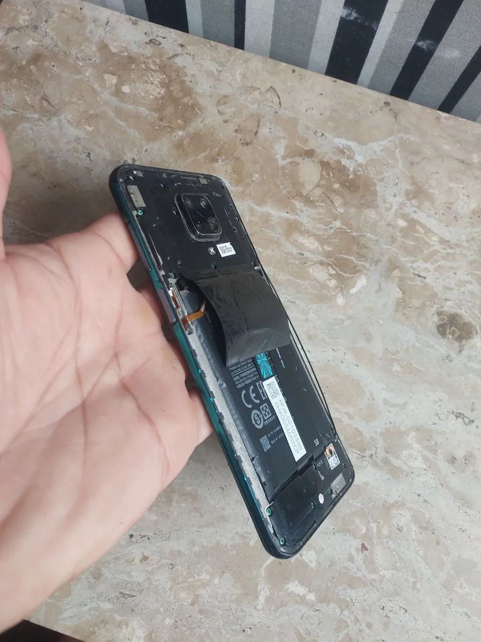Readimi note 9 pro ( placa e bateria funcionando) - Foto 3