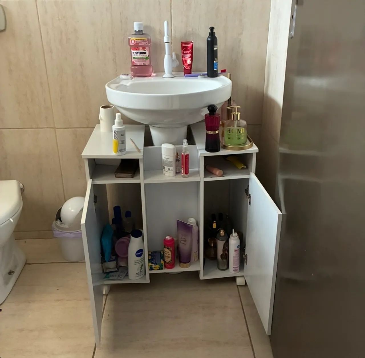 Armário banheiro branco  - Foto 3