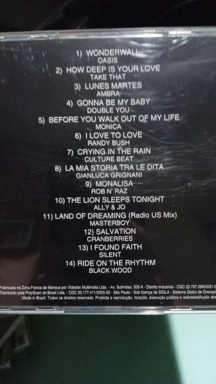 CD original de trilhas da novela  "Vira Lata" internacional  - Foto 2