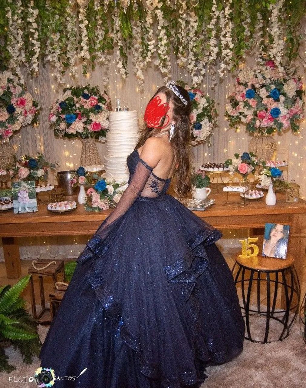 Vestido de debutante com saiote - Foto 3