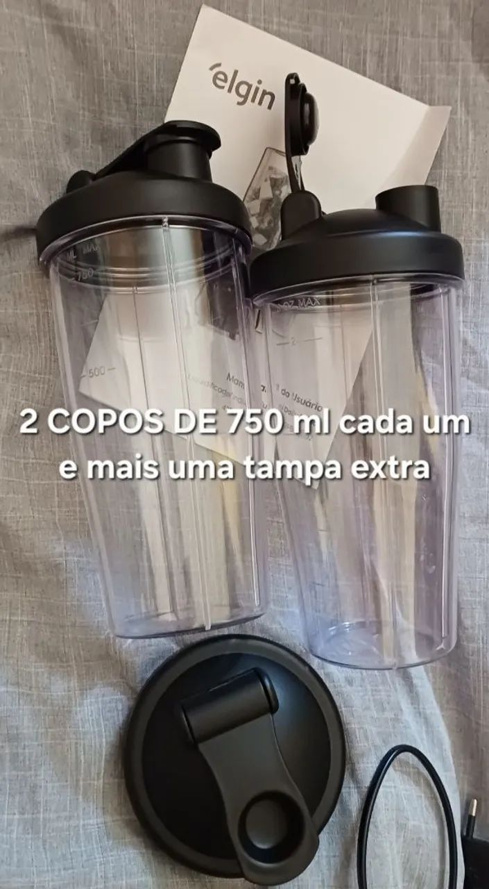 Liquidificador com 2 copos. - Foto 2