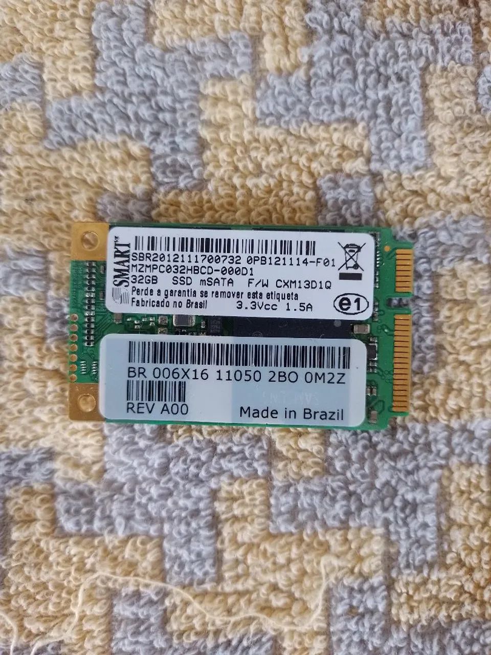 SSD mSATA 32gb Smart