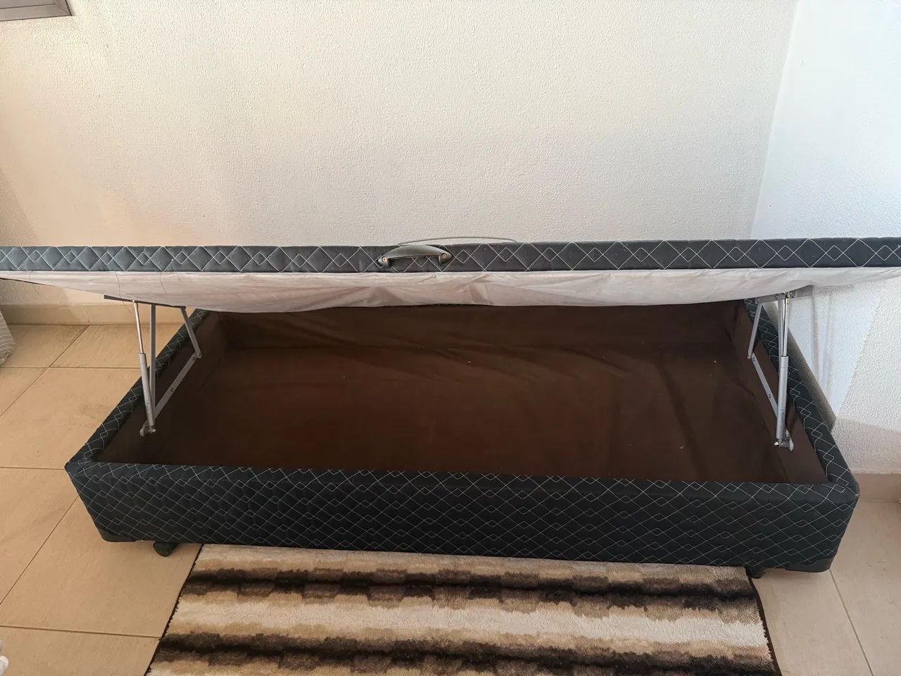 Cama box bau solteiro - Foto 2