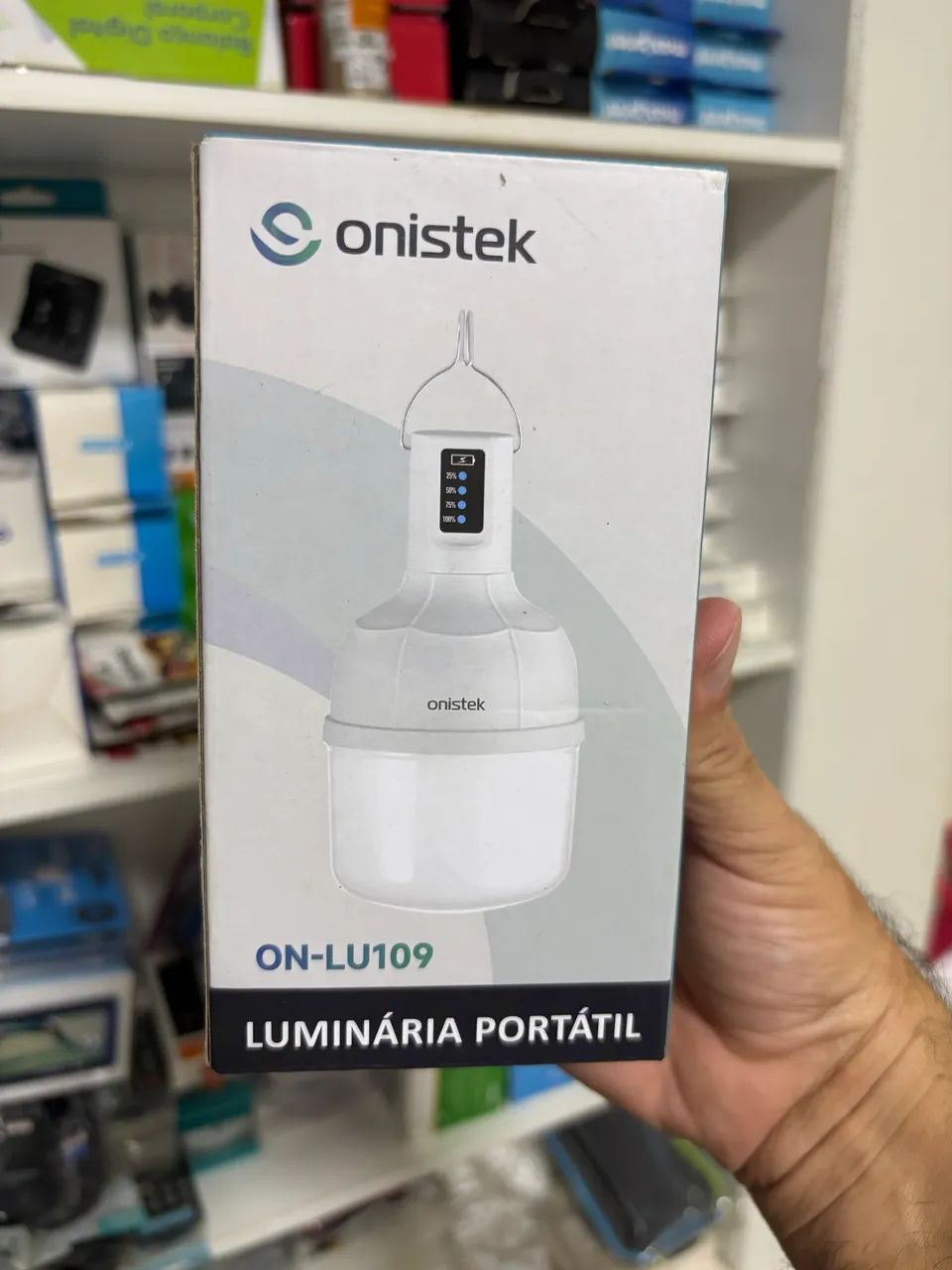 Luminária portátil 