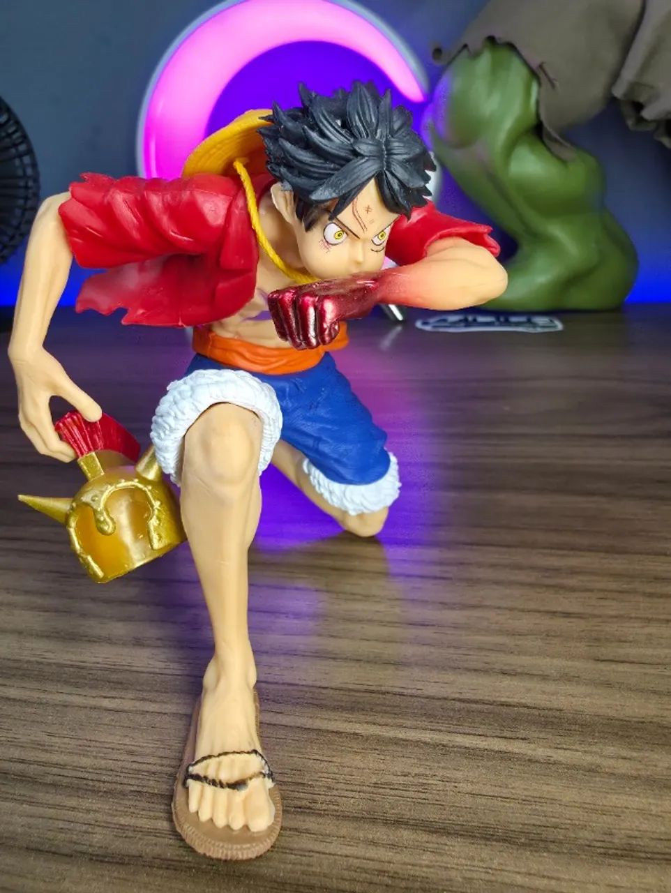 boneco luffy one piece  12cm - Foto 4