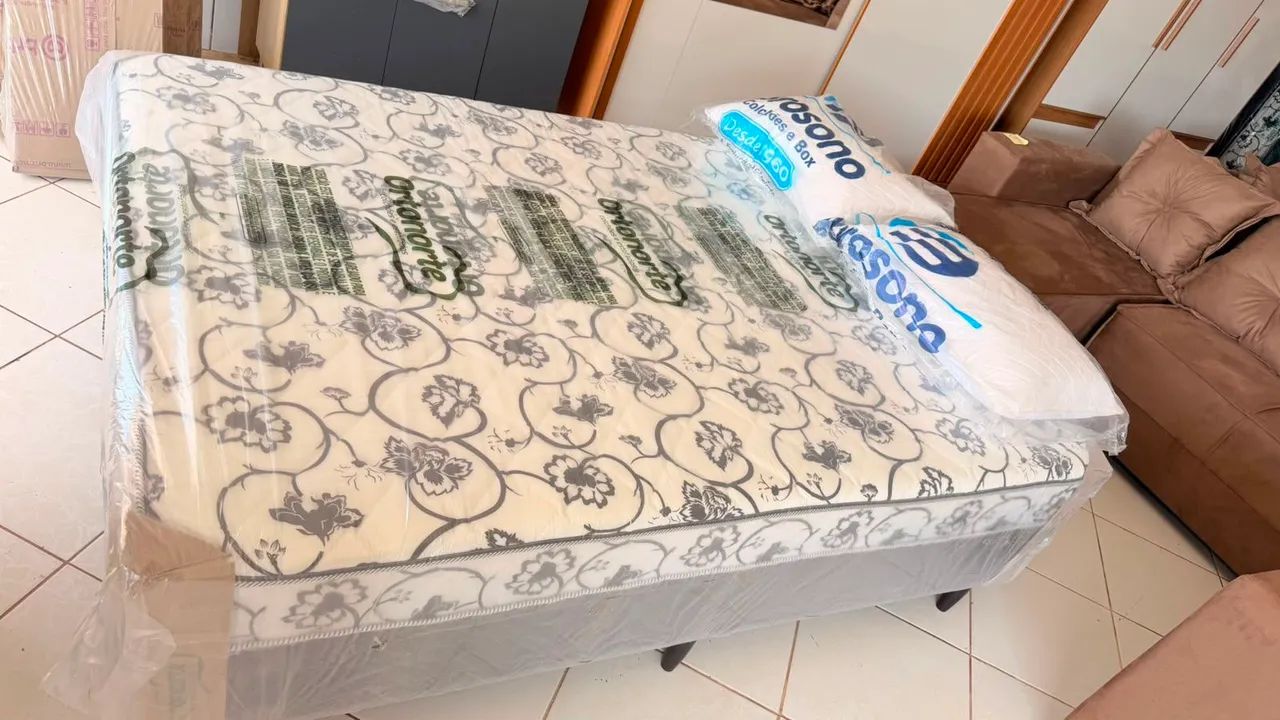 CAMAS DE CASAL ESPUMA NOVAS - Foto 4