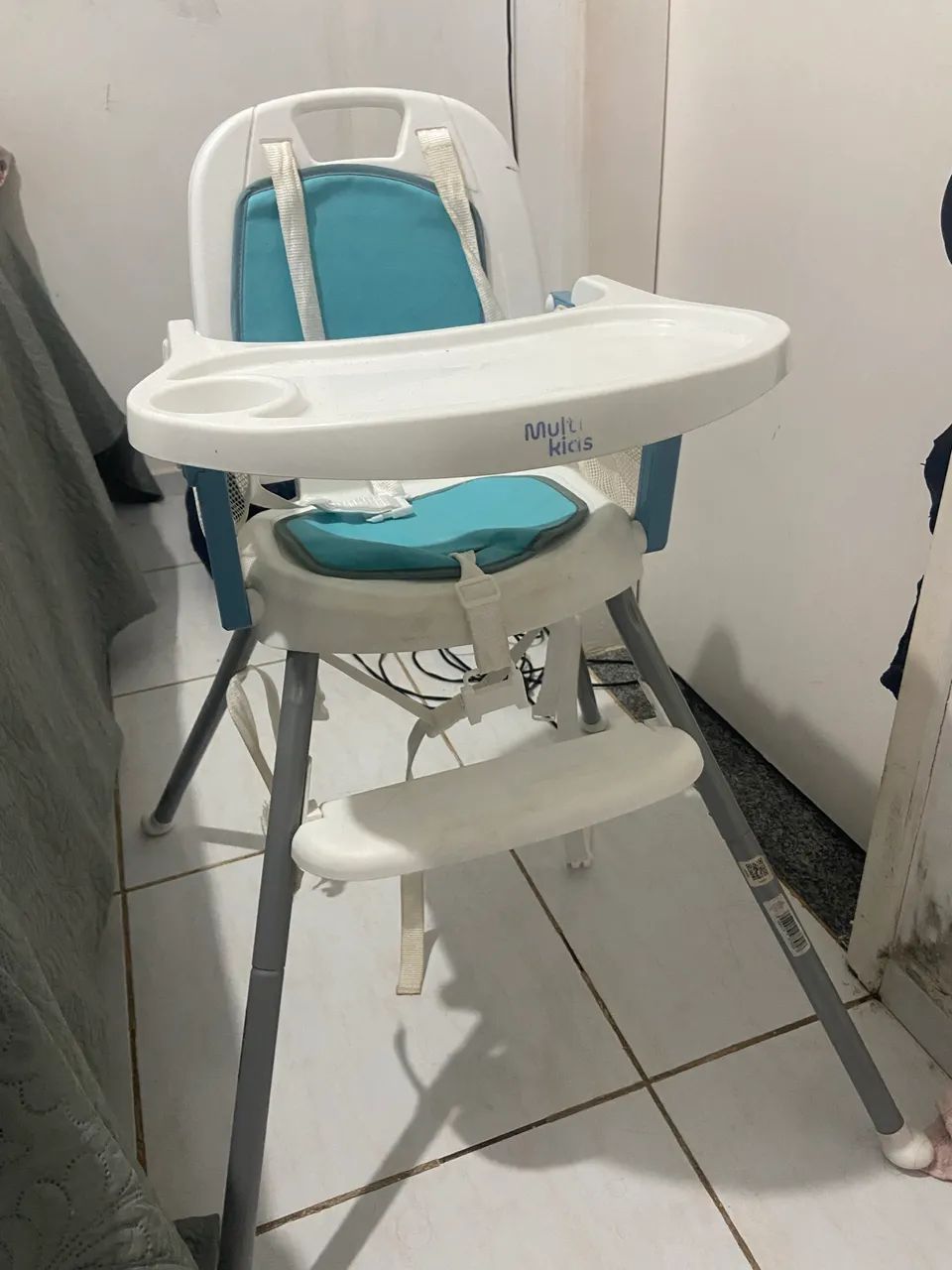 cadeira alimentação baby multikids - Foto 2