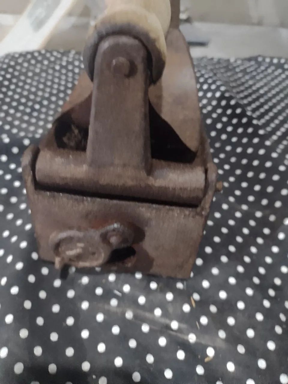 Ferro a brasa antigo  - Foto 3