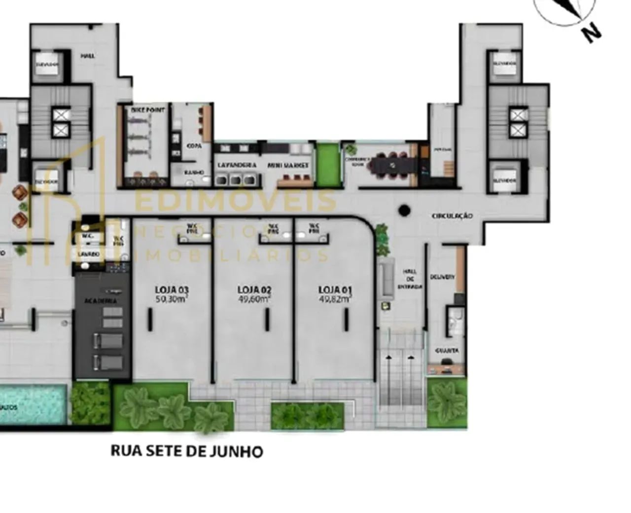 Lojas Comerciais em Coqueiral de Itaparica  Espaços Limitados, Garanta Já! - Foto 4