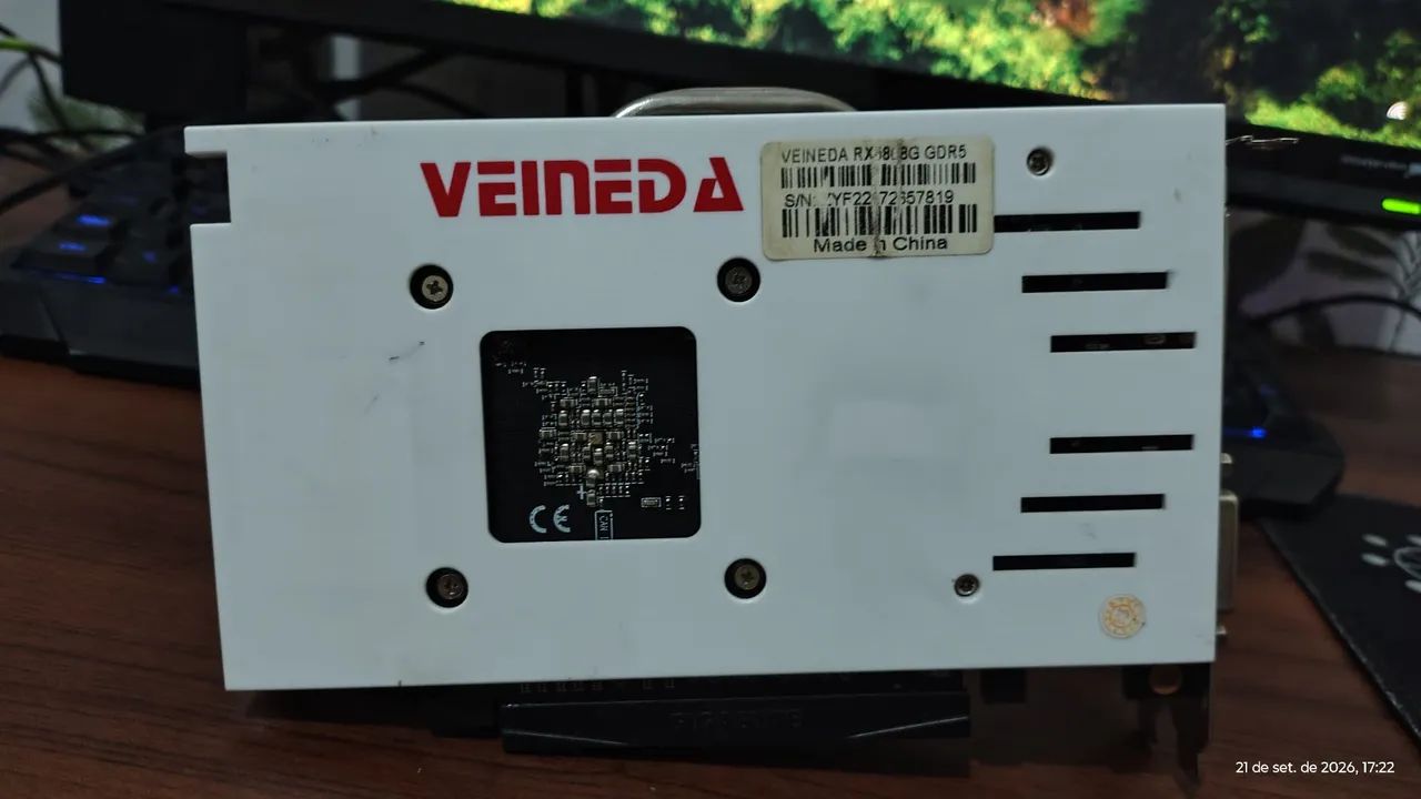 Placa de vídeo RX 580 COM AVARIAS - Foto 2