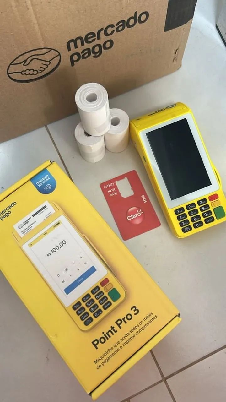 MAQUININHA DE CARTÃO POINT PRO3 - Foto 2