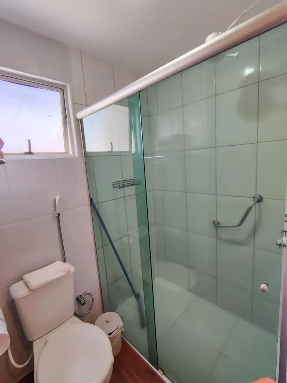 Flat com 5 pisicinas aquecidas e toboágua - varanda - Foto 5