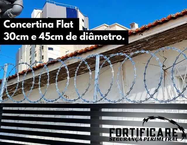 Cerca Concertina instalada - Foto 2