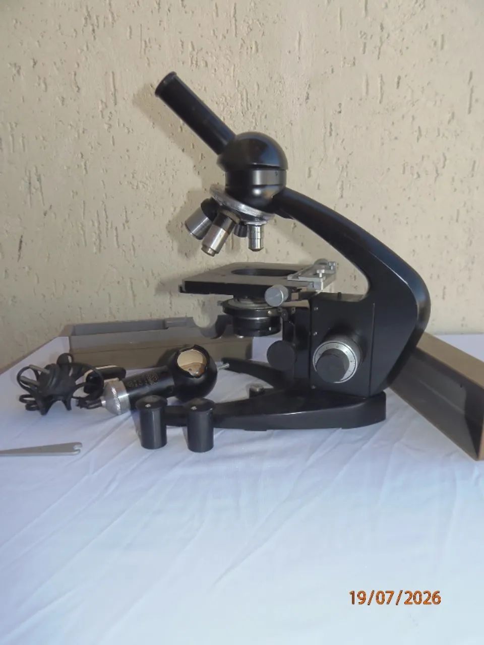 Microscópio Principal (Alemão - Carl Zeiss Jena) + Brinde - Foto 4