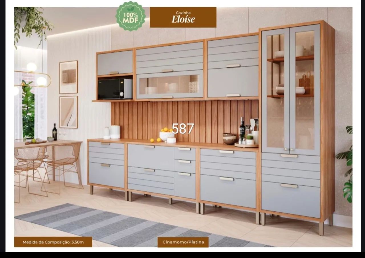 Cozinha Premiun MDF Imperdível  - Foto 3
